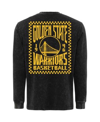 Men's Black Golden State Warriors Bono Long Sleeve T-Shirt