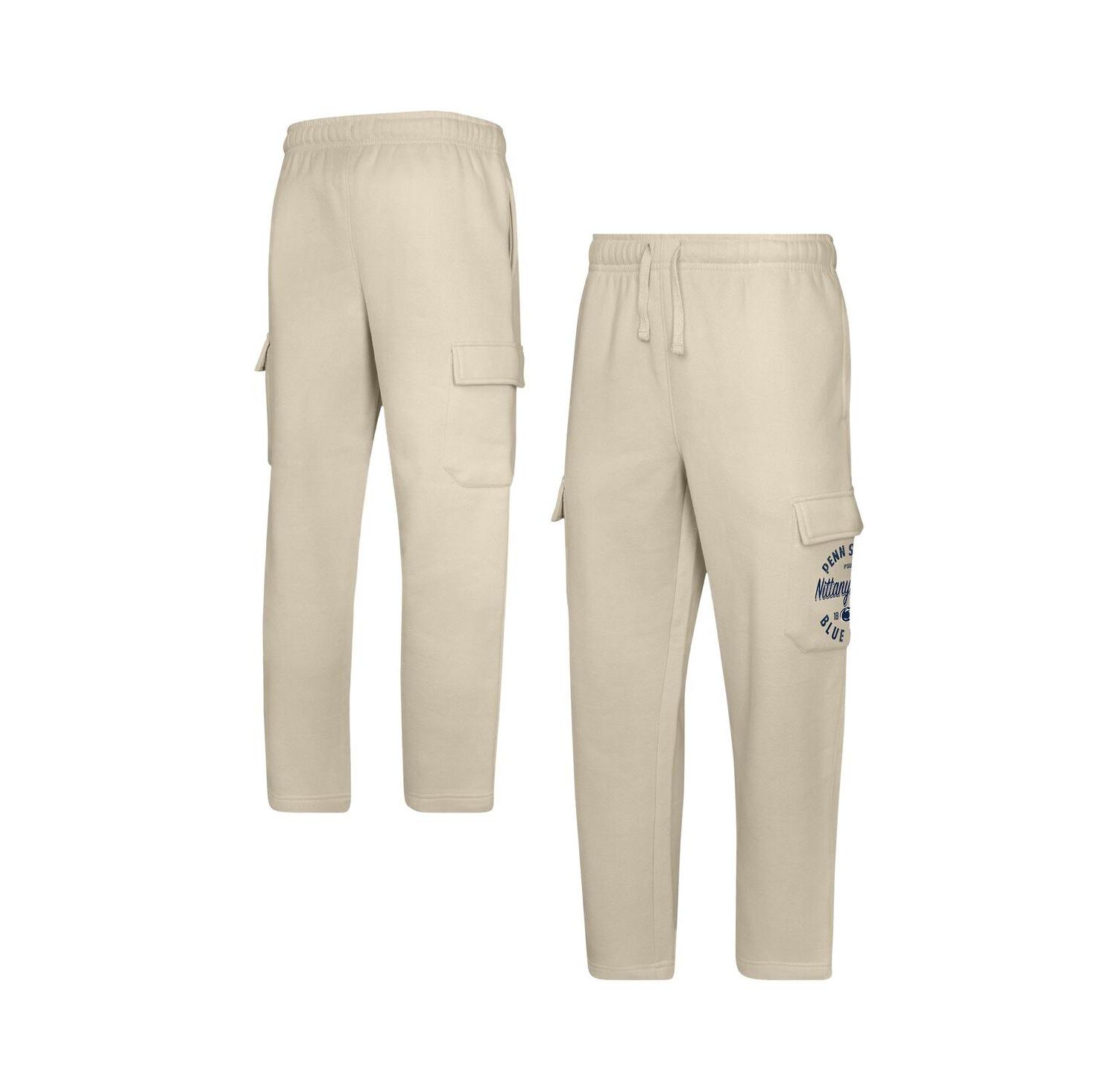Big Boys and Girls Cream Penn State Nittany Lions All Around The World Fleece Sweatpants