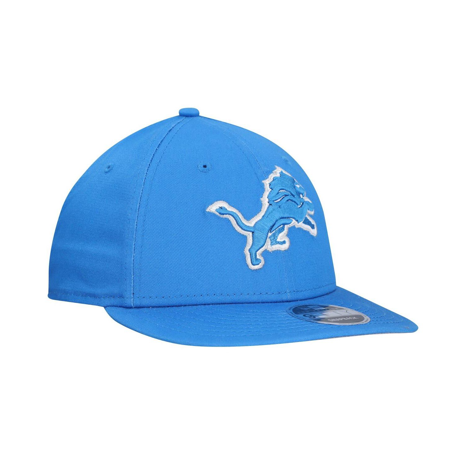 Men's Blue Detroit Lions Main Low Profile 9FIFTY Snapback Hat