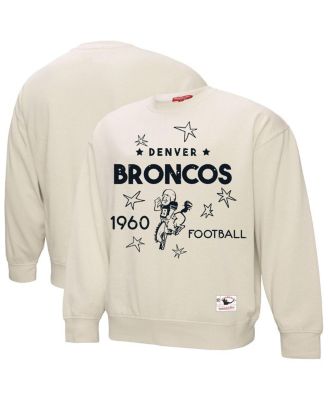 Fanatics - Women's Cream Denver Broncos Plus Size Shooting Star Sweatshirt