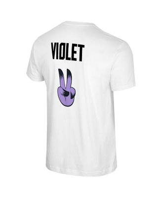 Men's and Women's White Golden State Valkyries Mascot Name Number T-Shirt