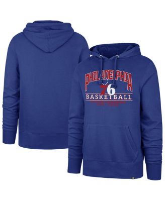 '47 Brand - Men's and Women's Royal Philadelphia 76ers Good Call Headline Pullover Hoodie