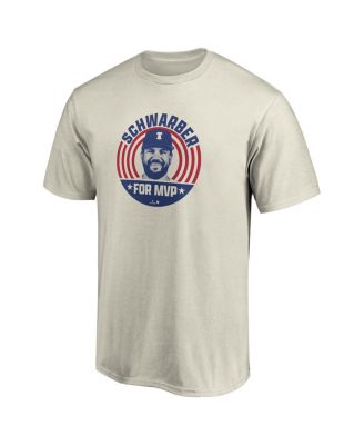 BreakingT - Men's and Women's Kyle Schwarber Natural Philadelphia Phillies Player Graphic T-Shirt