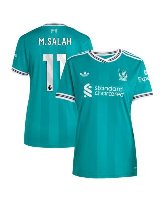 adidas - Women's Mohamed Salah Green Liverpool 2025/26 Third Replica Player Jersey