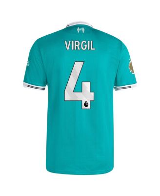 Men's Virgil van Dijk Green Liverpool 2025/26 Third Authentic Player Jersey