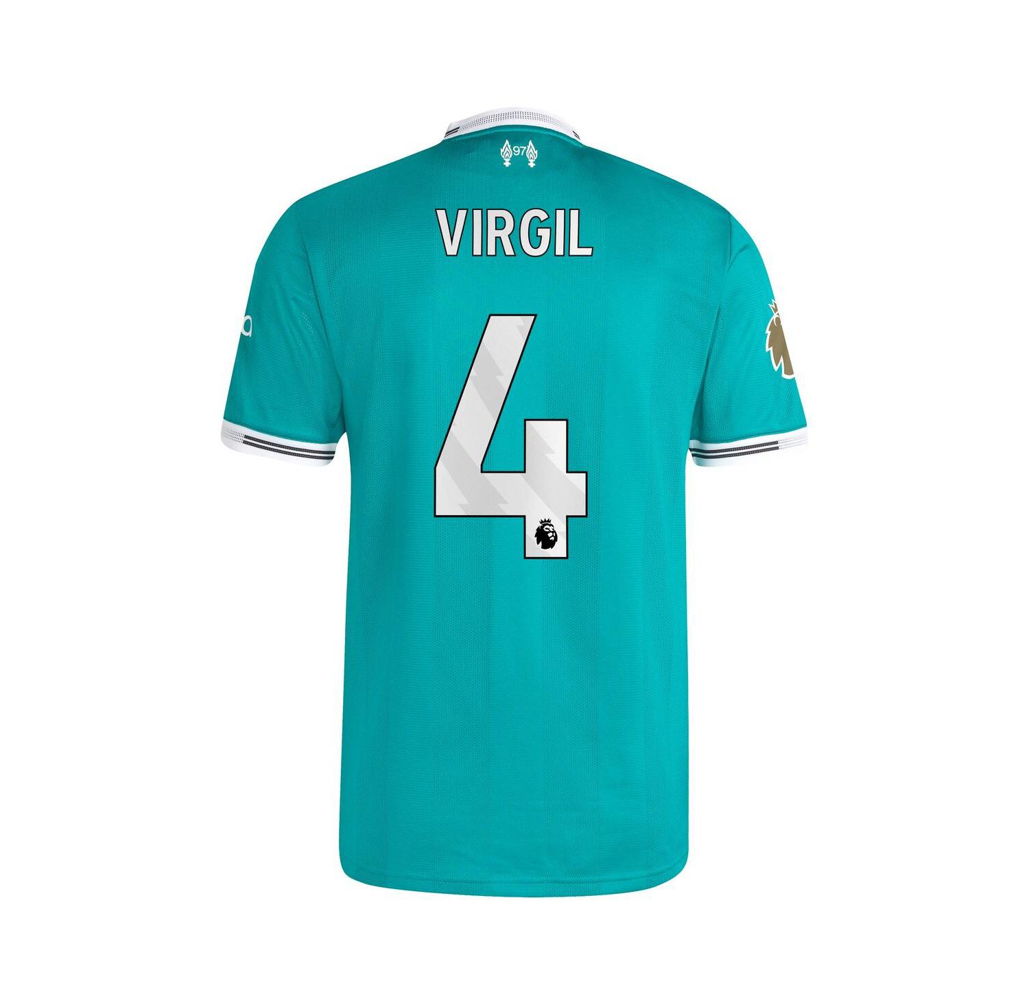 Men's Virgil van Dijk Green Liverpool 2025/26 Third Authentic Player Jersey