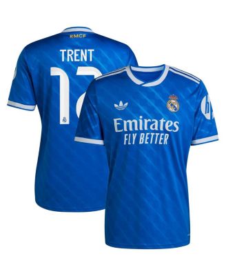 adidas - Men's Trent Alexander-Arnold Blue Real Madrid 2025/26 Third Replica Player Jersey