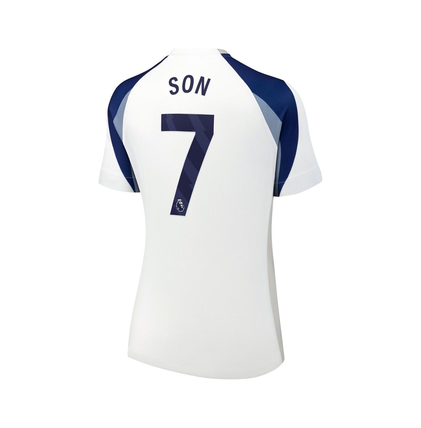 Женский топ Nike Son Heung-Min White Tottenham Hotspur 2025/26 Home Replica Jersey — фото 2