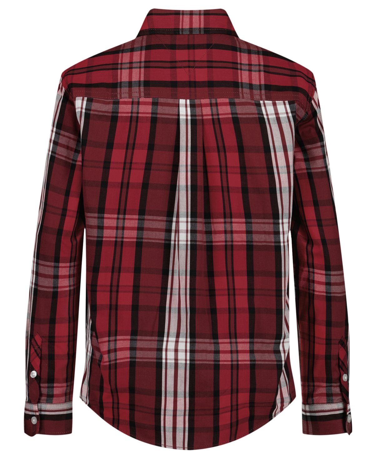 Tommy Hilfiger Boys 8-20 Holiday Long-sleeve Plaid Shirt In Multi