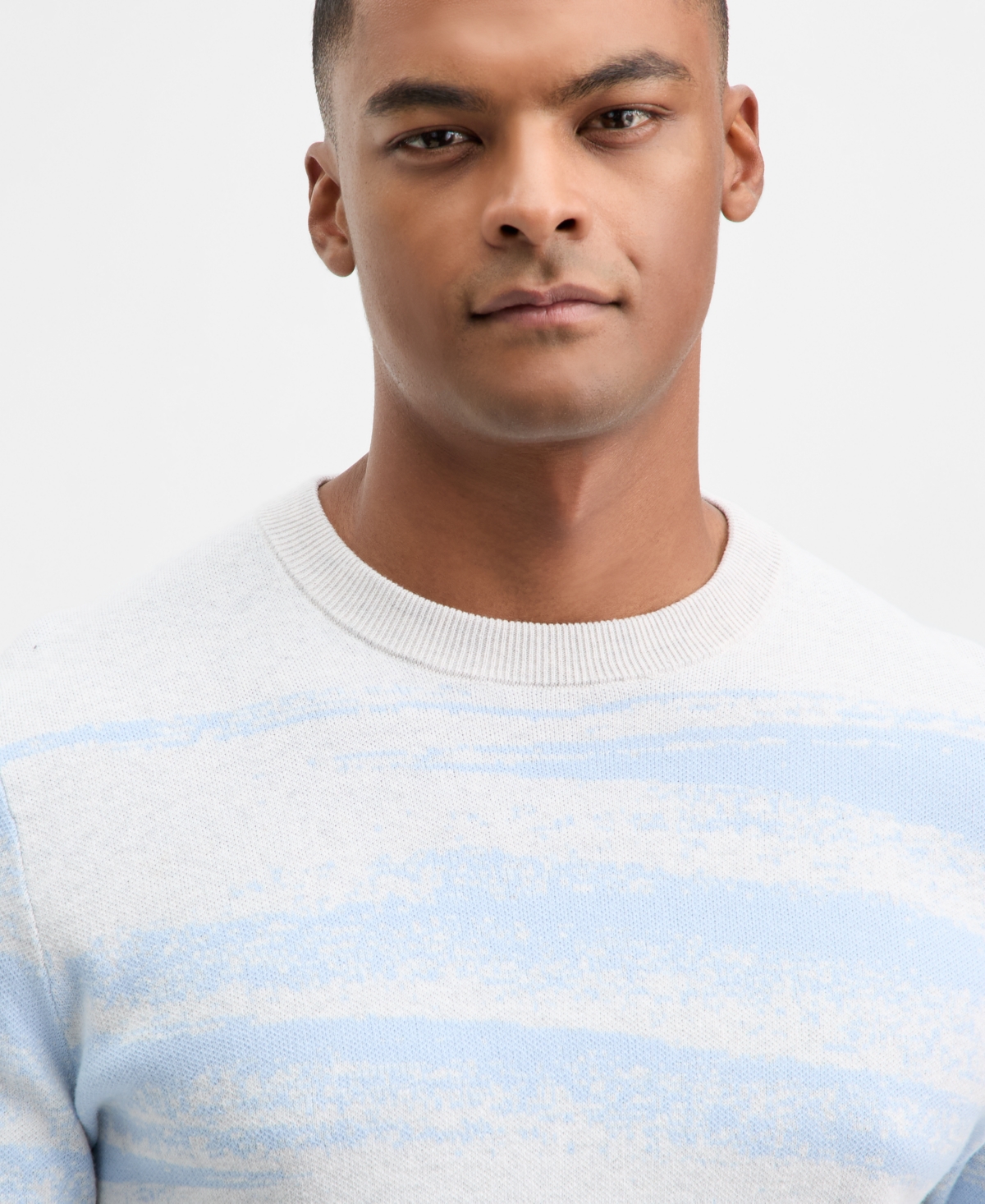 Alfani Men's Cloud Crewneck Sweater, Macy's Exclusive