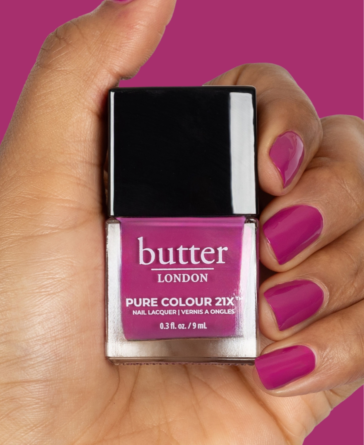 butter London Pure Color 21X Nail Lacquer, 0.3 oz.