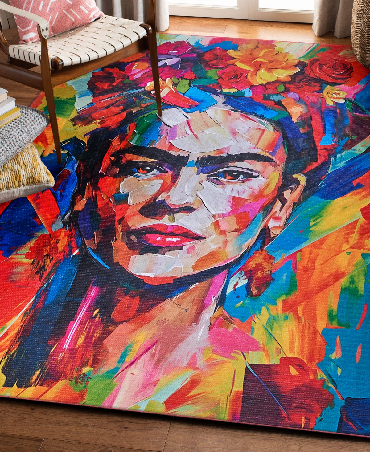 Exquisite Rugs Frida 6965 4'0"x6'0" Area Rug