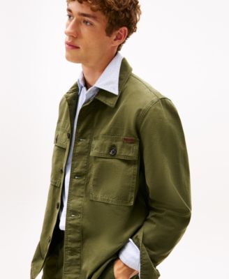 Men's Utility Collar Shirt Jacket
