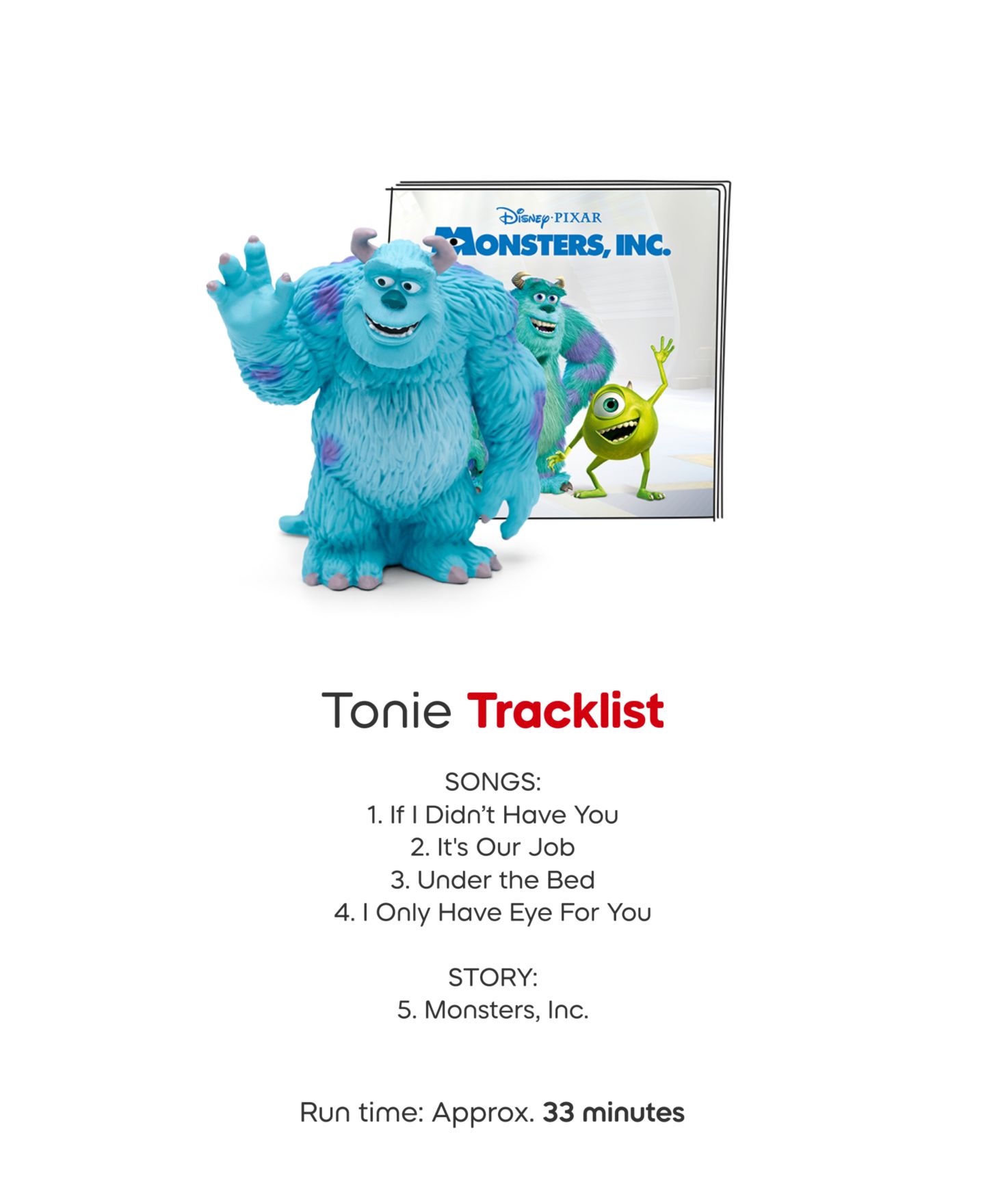 Детские фигурки Tonies TB2 Disney Buddy Bundle Box, Lion King, Cars, Toy Story, Monsters Inc Figurines - Blue — фото 8