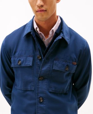 Men's Utility Collar Shirt Jacket