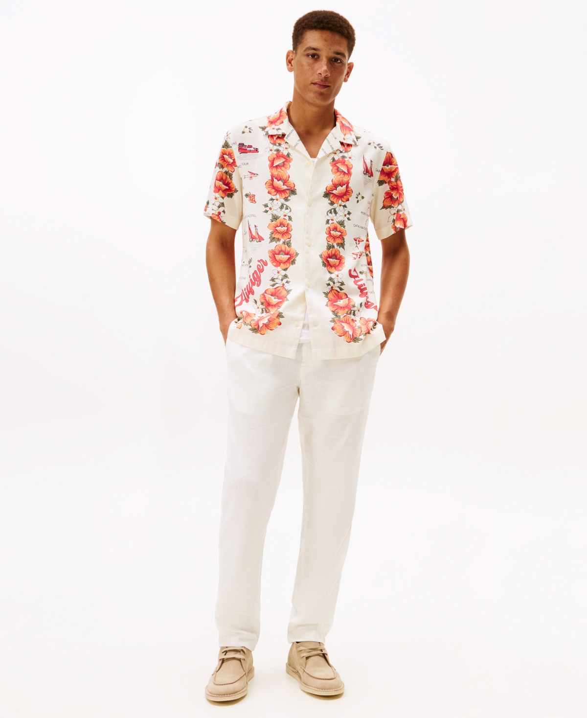 Tommy Hilfiger Men's Catalina Short Sleeve Shirt