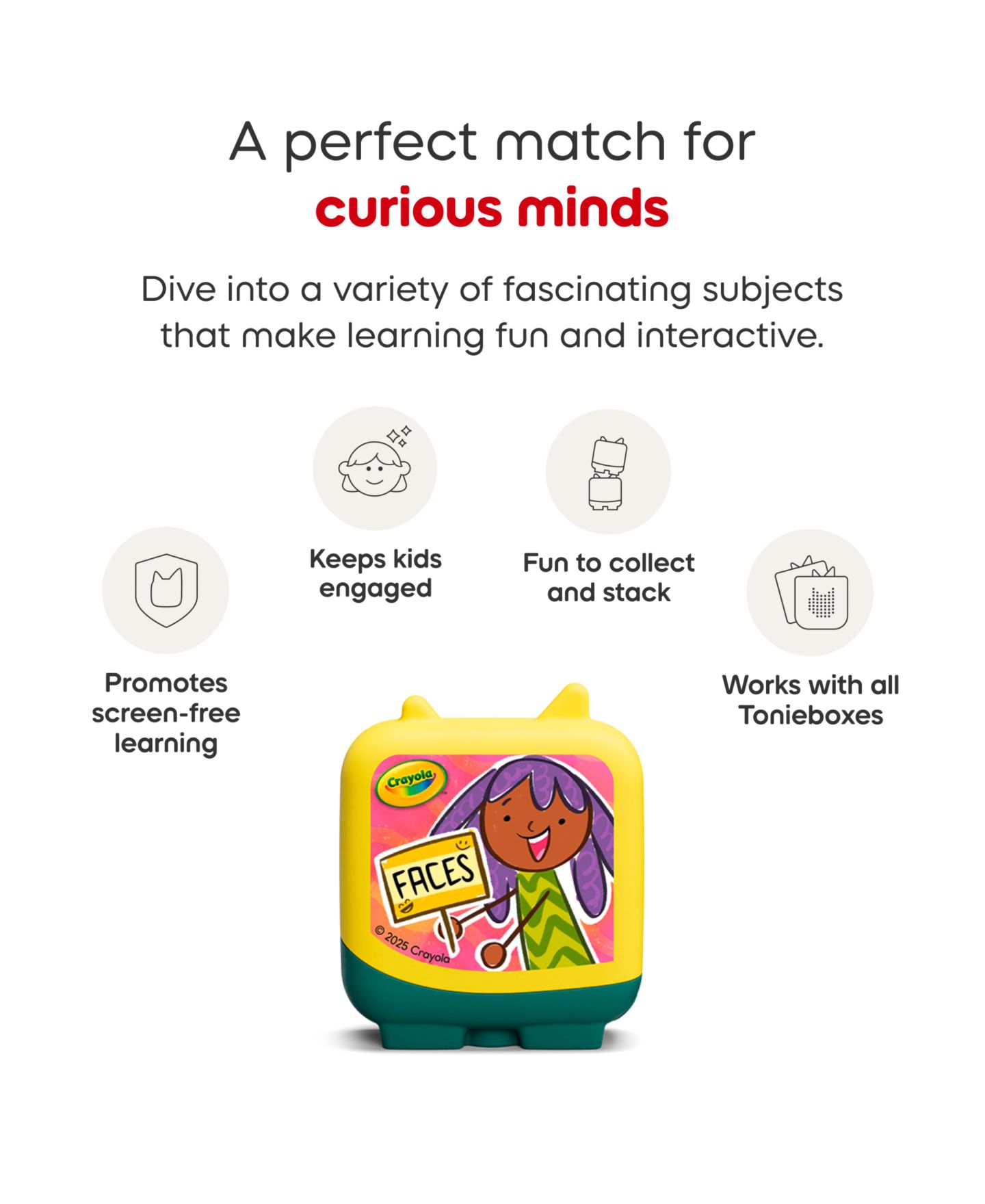 Детские игрушки Clever Tonies Crayola Audiobook — фото 8