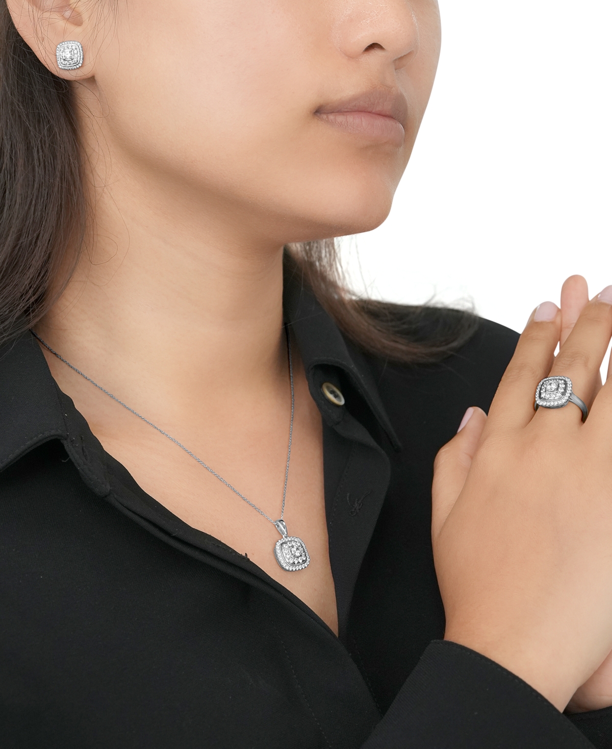 Wrapped In Love Diamond Ring (1 Ct. T. W.) In 14k White Gold, Macy's Exclusive In Gold