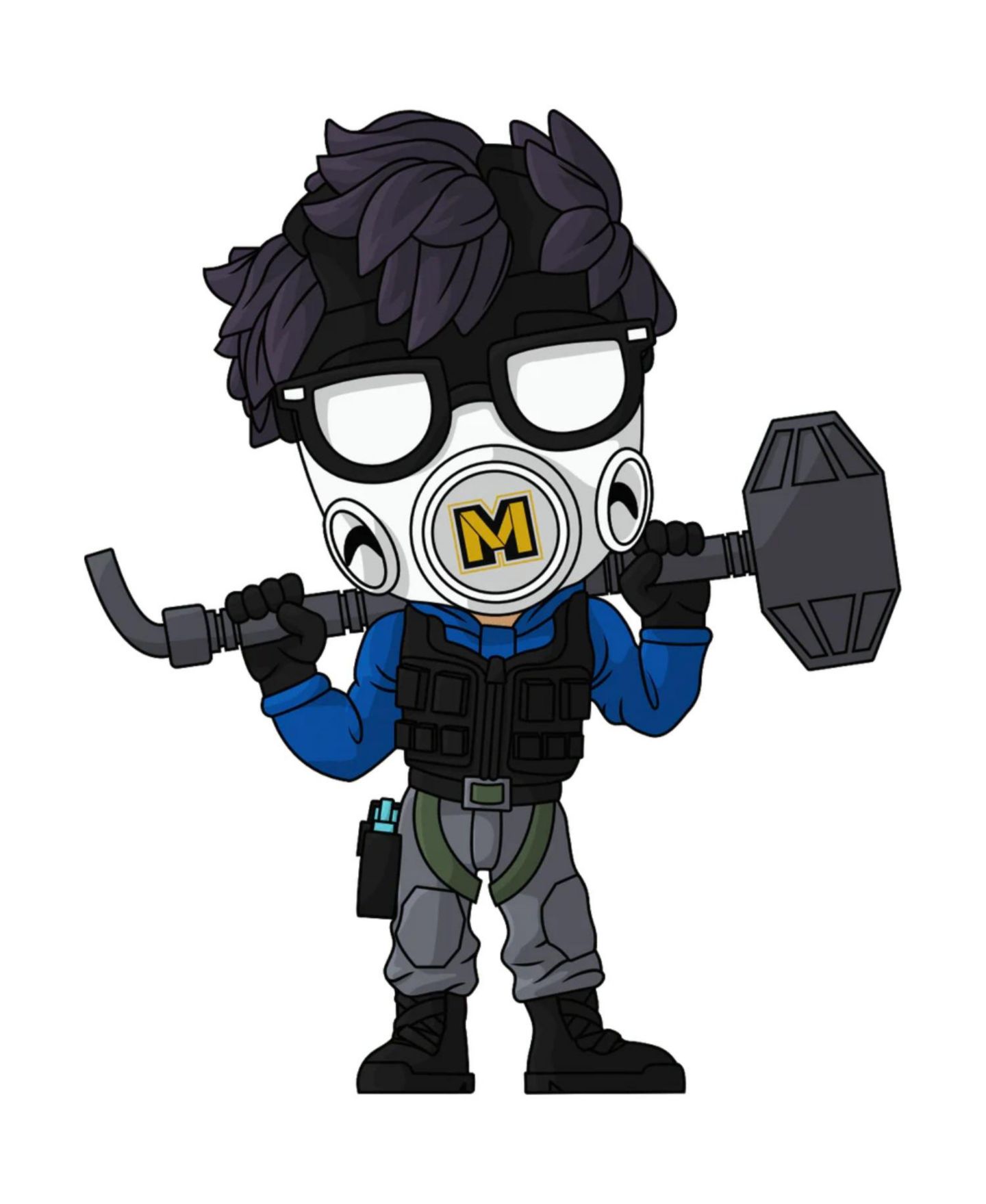 Детская фигурка Youtooz Six Siege: 6 Siege x Marley Vinyl Figure #2 — фото 2