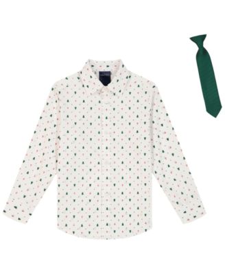 Boys' 2T-7 Shirt, Tie, Vest and Pants, 4-Piece Set