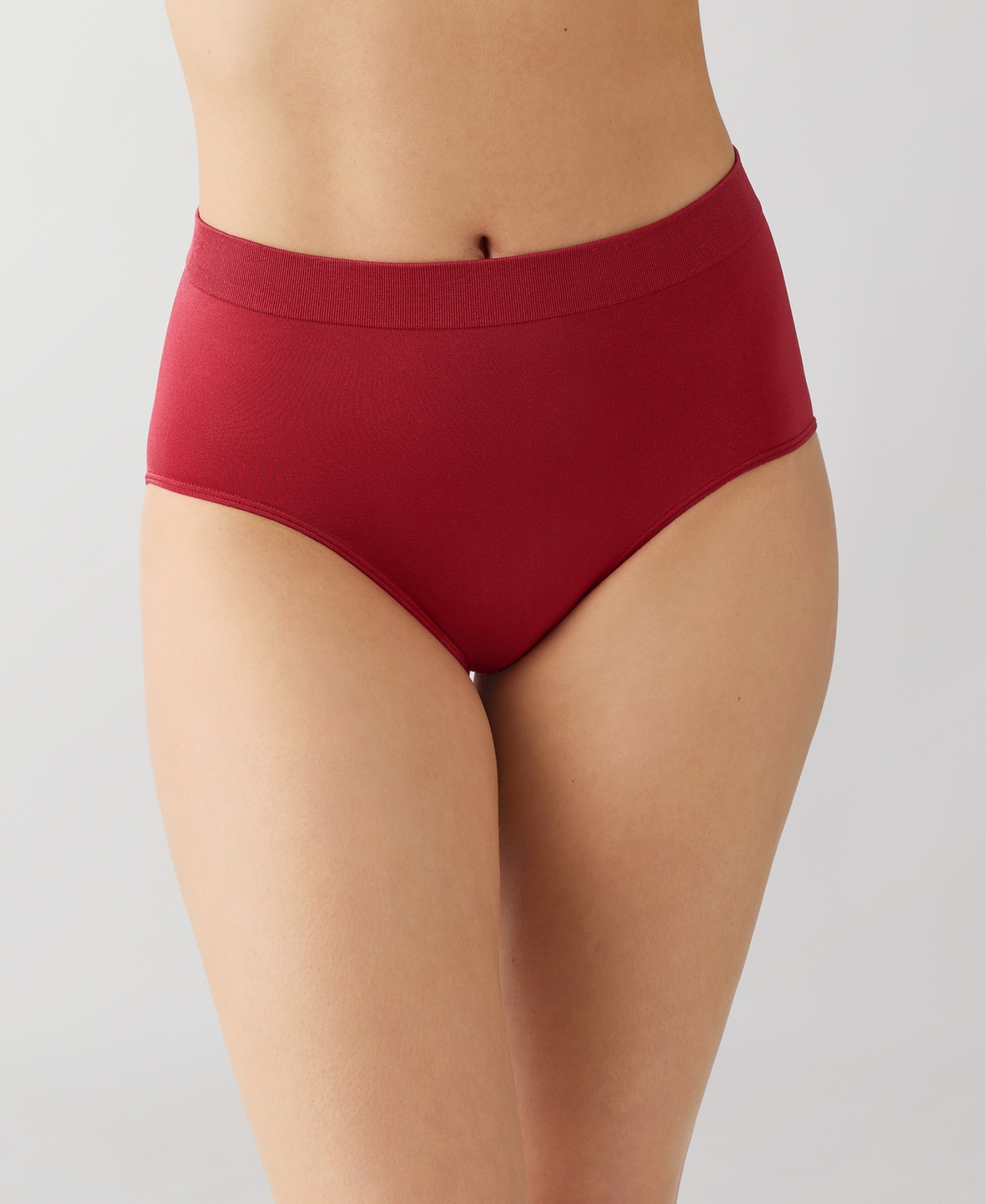 Wacoal B-smooth Briefs In Burgundy
