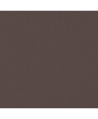 Garden Swing Bench Coffee brown Powder-coated steel, Polyester