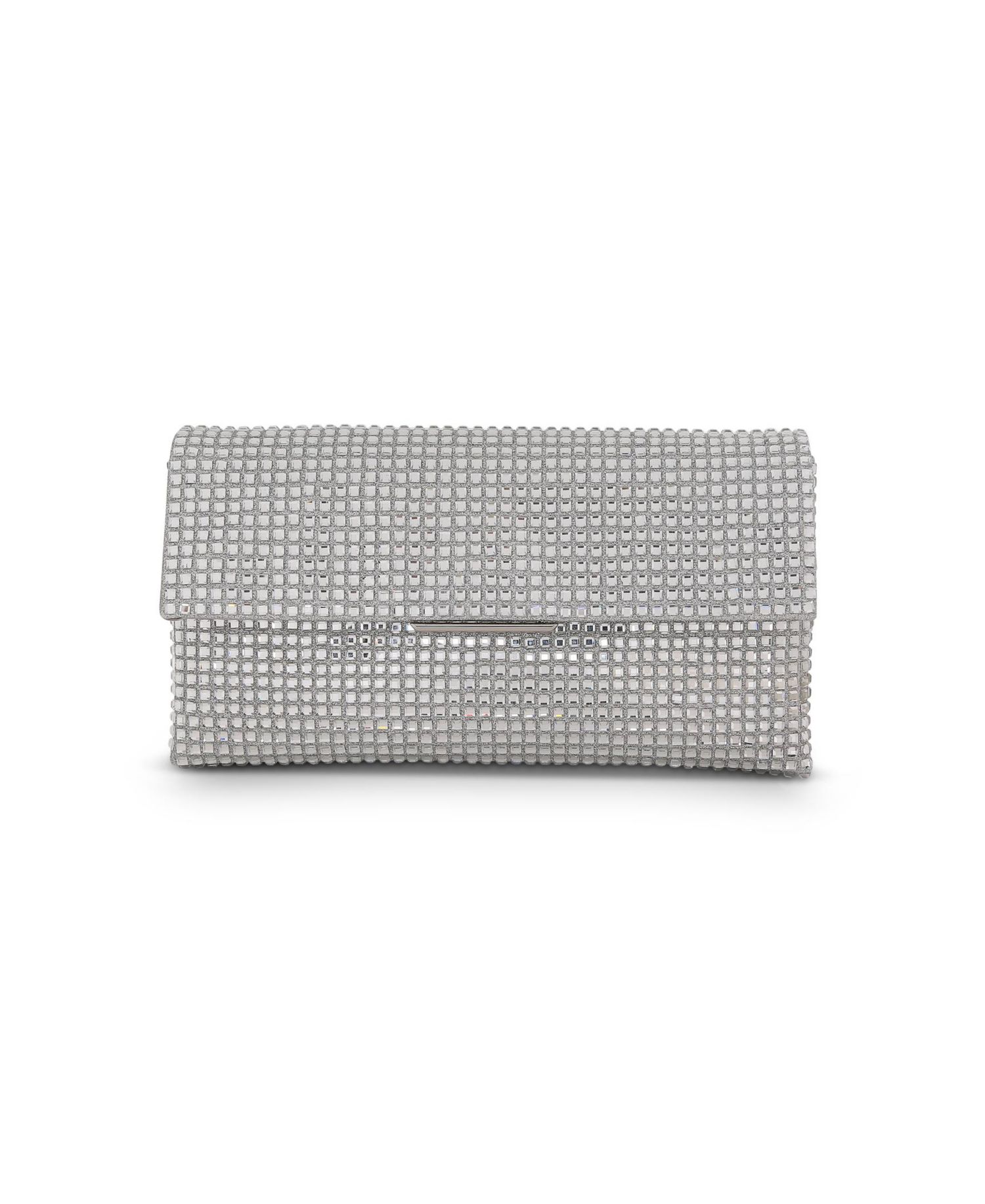 Woman's Jayden Fully Crystal Mini Envelope Clutch