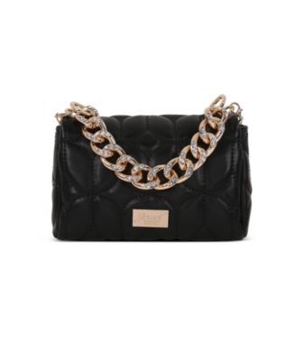 Woman's Tara Quilted Faux Leather Mini Crossbody