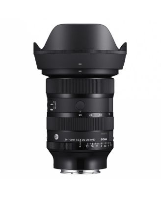 24-70mm f/2.8 DG DN II Art Lens for Sony E, Bundle with 82mm Filter Kit, Soft Lens Case, Lens Cleaner, Lens Cap Tether and Cleaning Kit