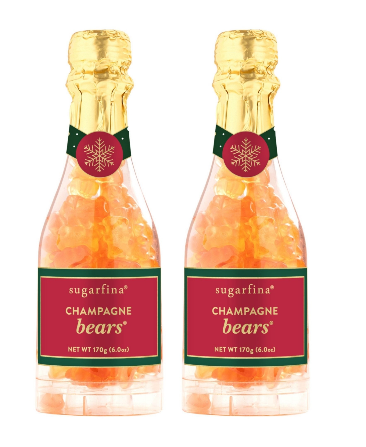 Sugarfina Champagne Bears Celebration Bottle Duo, 2 Piece