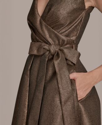 Women's V-Neck Sleeveless Dress