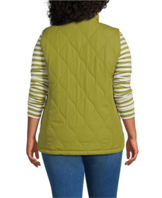 Plus Size FeatherFree Quilted Insulated Vest