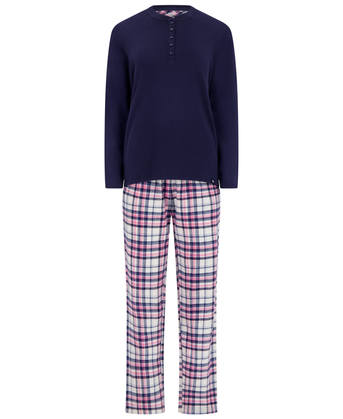 Heat Holders 2-piece Women's Felicity Pajama Top And Pants Set In Multi