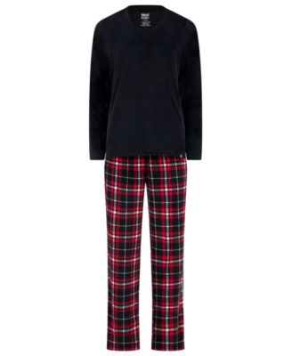 2-Piece Women's Mira Microplush Pajama Set