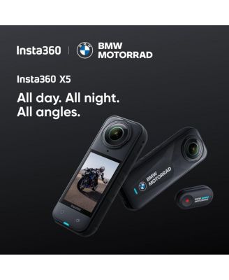 X5 8K 360 BMW Motorrad Edition Action Camera, Black