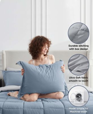 Luxury Soft Reversible 7-Pc. Comforter Set, California King