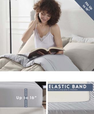 Luxury Soft Reversible 7-Pc. Comforter Set, Full