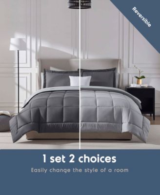 Luxury Soft Reversible 7-Pc. Comforter Set, King