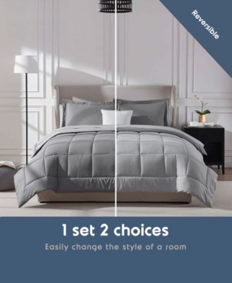 Luxury Soft Reversible 7-Pc. Comforter Set, Queen