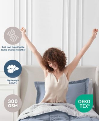 Luxury Soft Reversible 5-Pc. Comforter Set, Twin