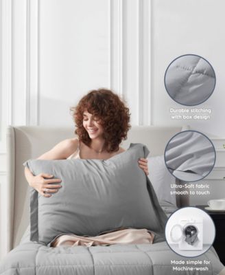 Luxury Soft Reversible 5-Pc. Comforter Set, Twin XL