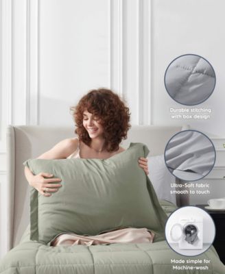 Luxury Soft Reversible 5-Pc. Comforter Set, Twin XL