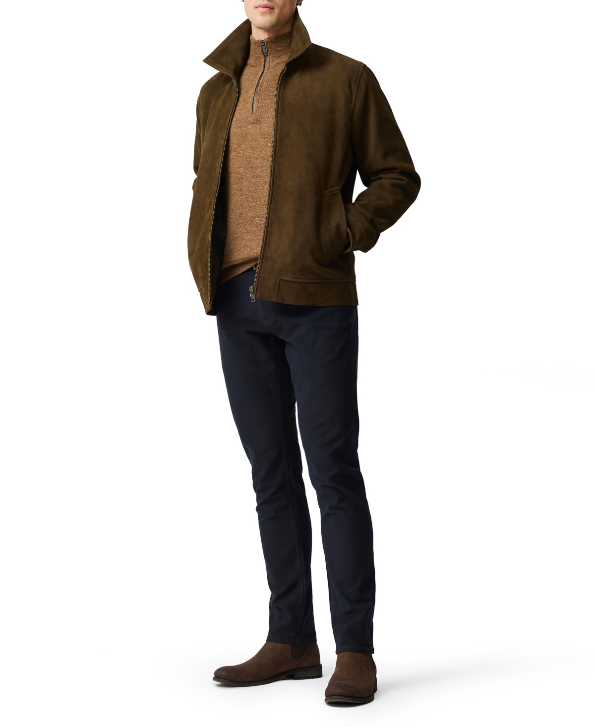 Rodd & Gunn Men's Miro Bay Leather Jacket