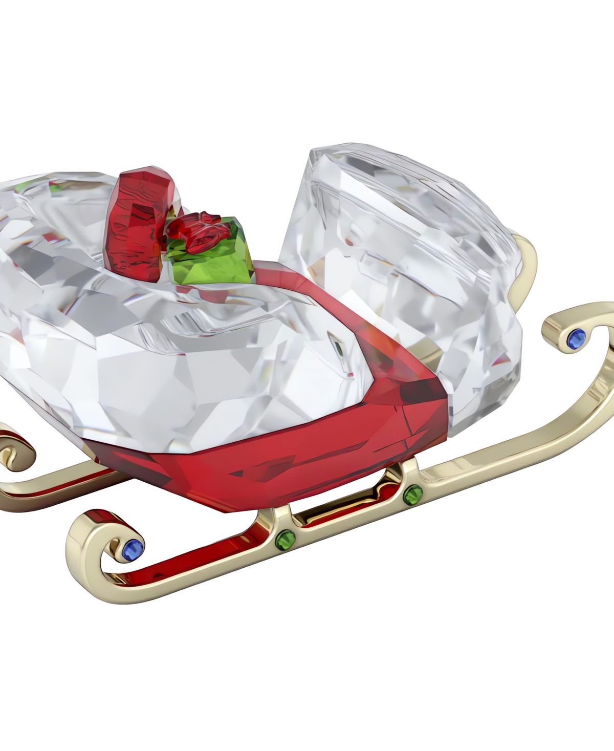 Swarovski Holiday Cheers Sleigh Figurine In Multi