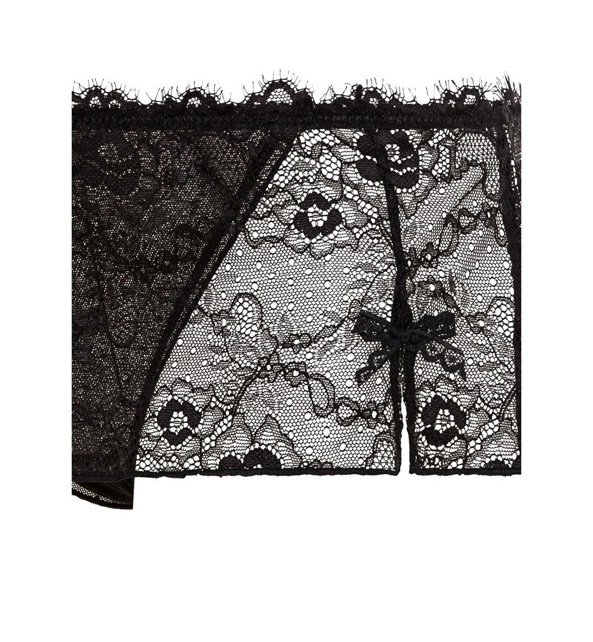 Lascana Women's Lace Skirt Open Thong