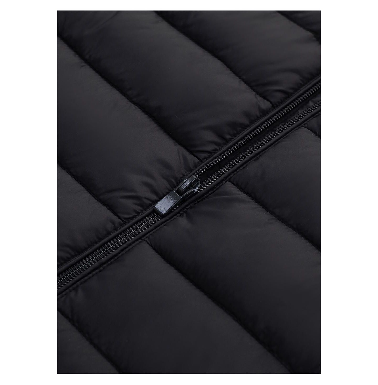 Мужской жилет Rokka&Rolla Lightweight Puffer, цвет: Чёрный — фото 10