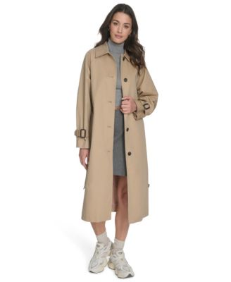 Women's Regular Single Breasted Trench Coat