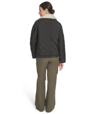 Women's Regular Diamond Quilted Jacket