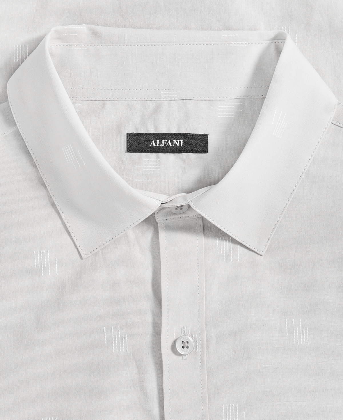 Alfani Men's Short-Sleeve Dobby Shirt, Macy's Exclusive