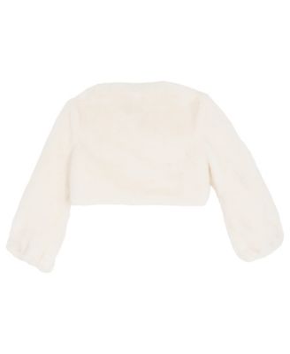 Girls' 2T-6X Embellished Long-Sleeve Jacket
